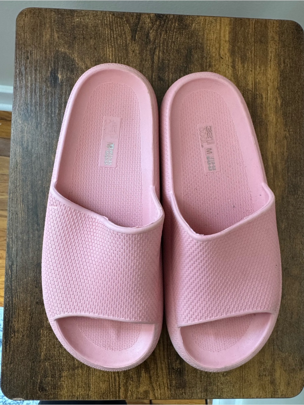 Pink Women's Slide Sandals - Lightweight Comfort